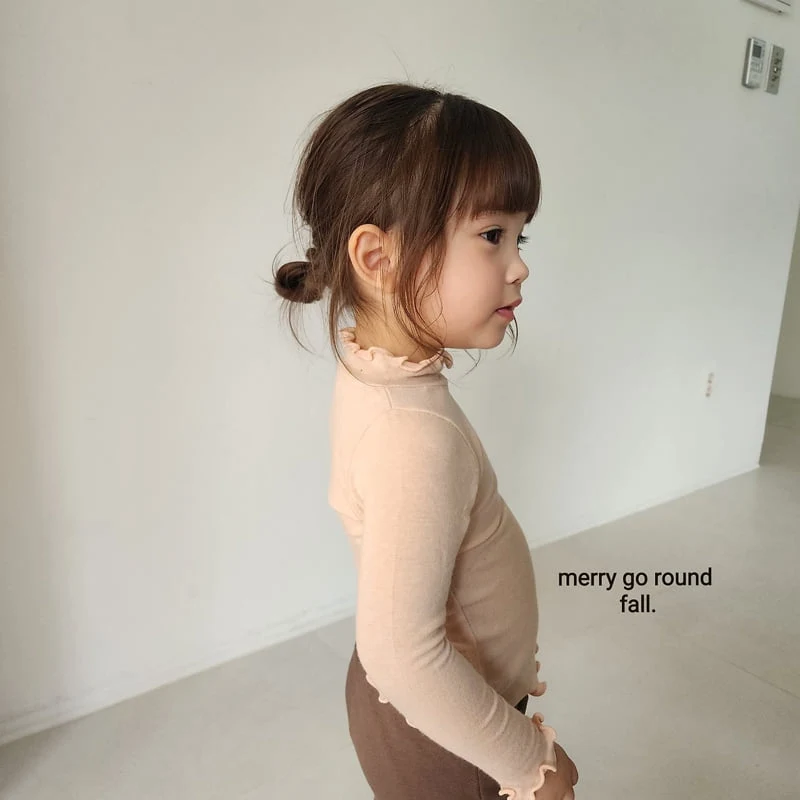 Merry Go Round - Korean Children Fashion - #minifashionista - Jelly Half Mock Neck - 4