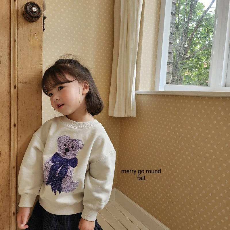 Merry Go Round - Korean Children Fashion - #prettylittlegirls - Hug Sweatshirt - 3