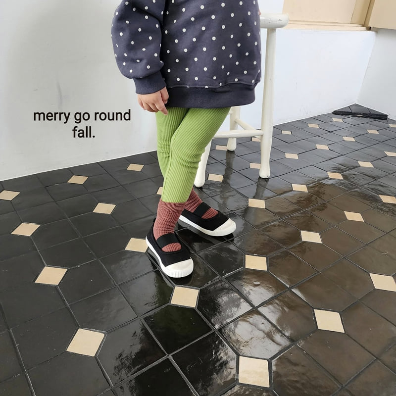 Merry Go Round - Korean Children Fashion - #minifashionista - Maple Leggings - 4