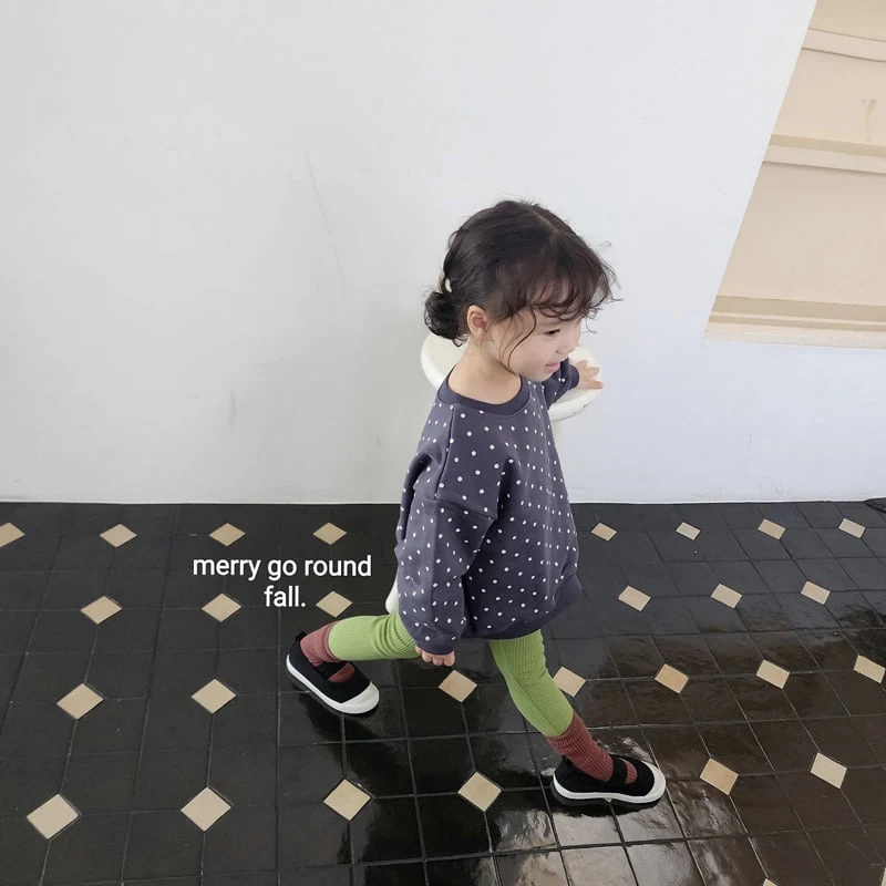 Merry Go Round - Korean Children Fashion - #prettylittlegirls - Toy Dot Sweatshirt - 11