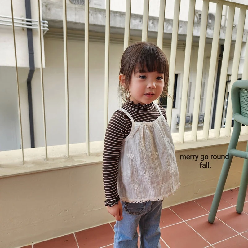 Merry Go Round - Korean Children Fashion - #toddlerclothing - Pocket Bootcut Pants - 4