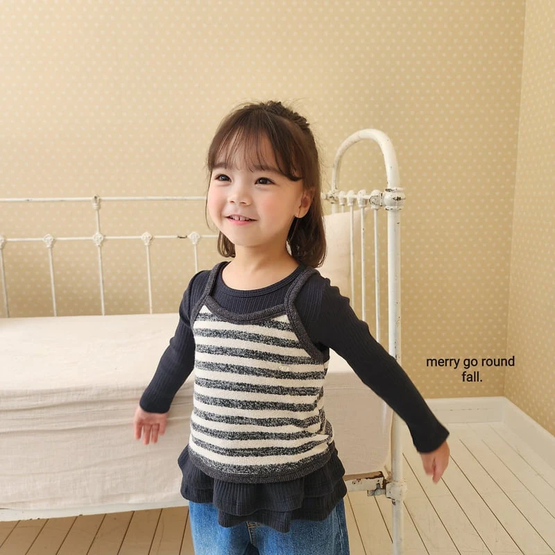Merry Go Round - Korean Children Fashion - #stylishchildhood - Soft Vest - 2