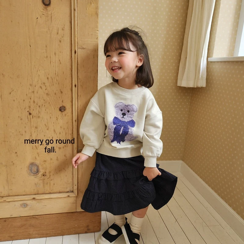 Merry Go Round - Korean Children Fashion - #prettylittlegirls - Hug Sweatshirt - 4