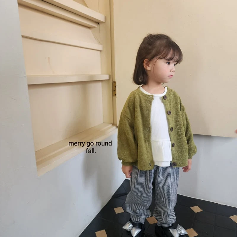 Merry Go Round - Korean Children Fashion - #toddlerclothing - Mongsil Cardigan - 9