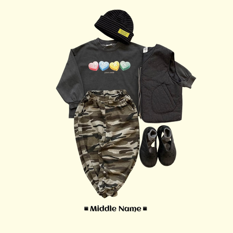 Middle Name - Korean Children Fashion - #Kfashion4kids - Camo Jogger Pants - 8