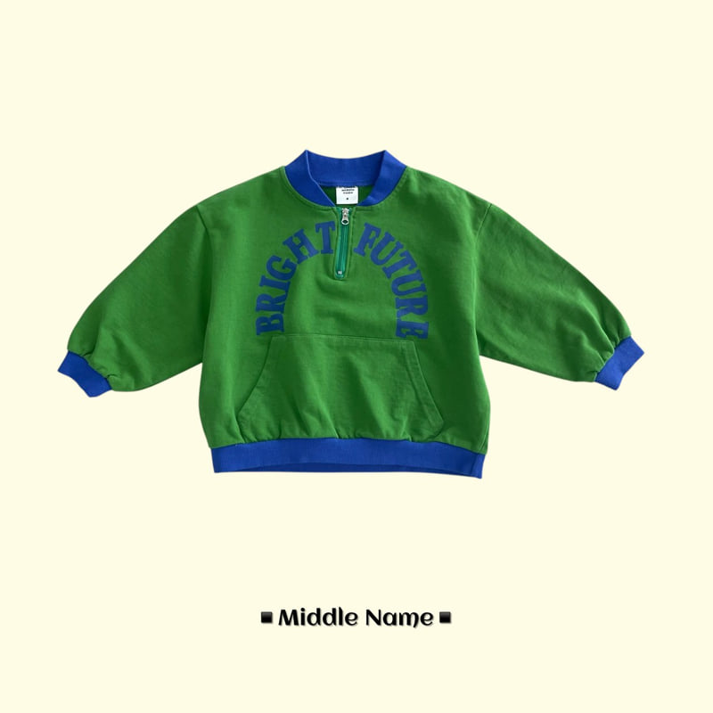 Middle Name - Korean Children Fashion - #Kfashion4kids - Colored Anorak Sweatshirts - 3