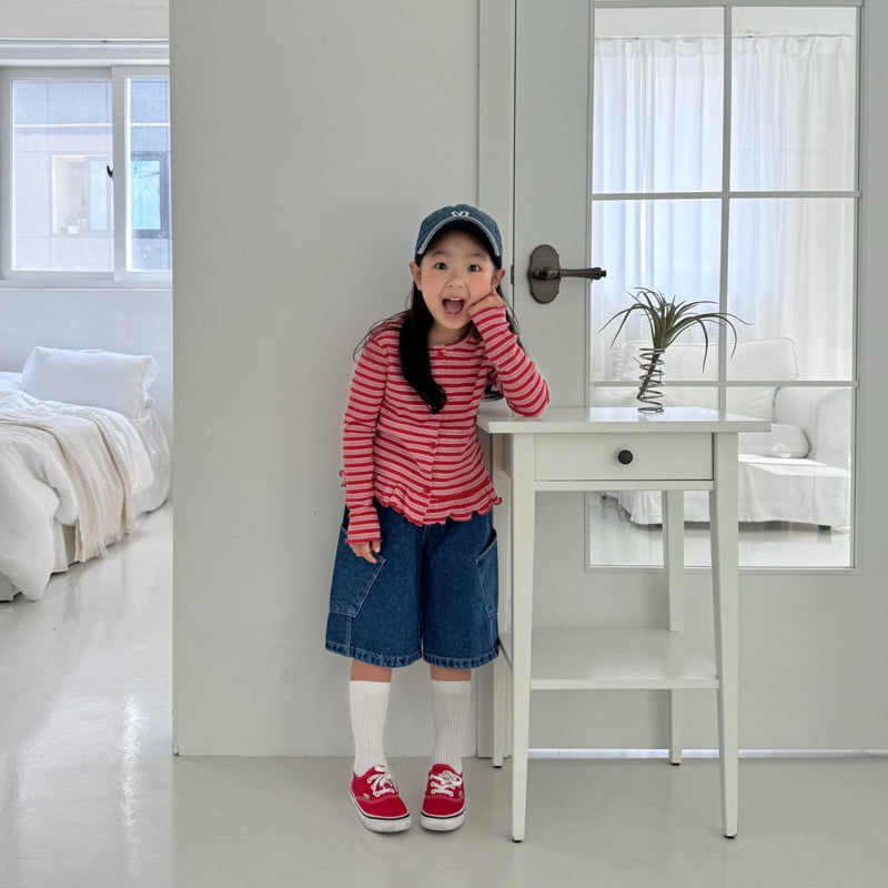 Middle Name - Korean Children Fashion - #Kfashion4kids - Honey Frill Cardigan - 2