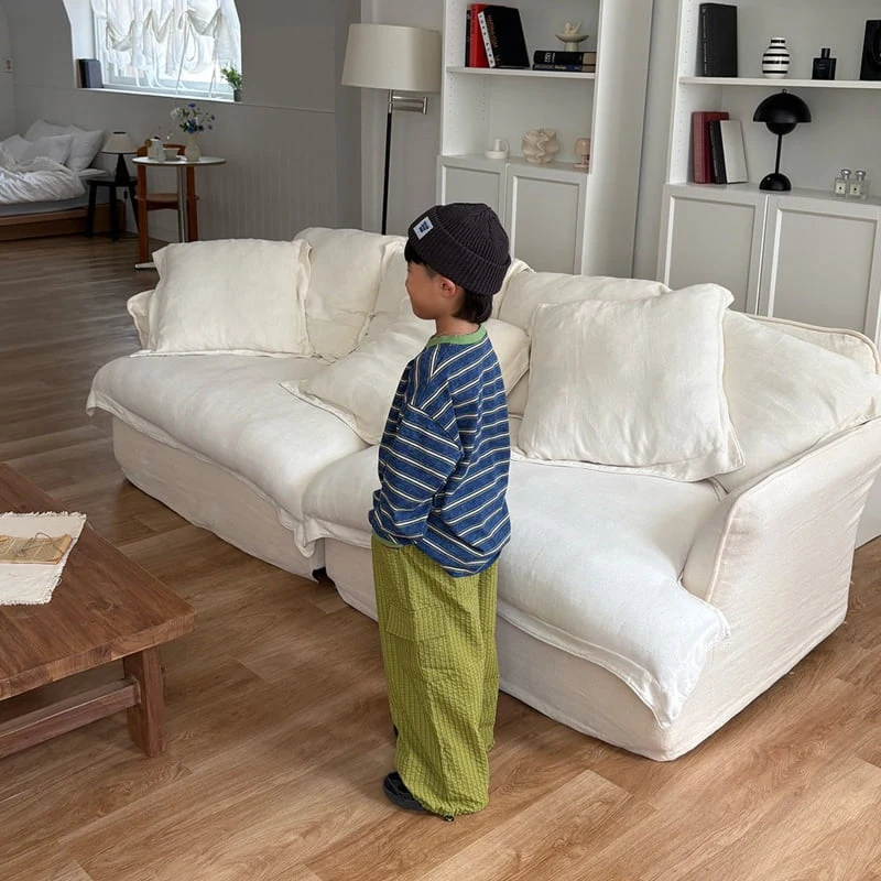 Middle Name - Korean Children Fashion - #Kfashion4kids - Pigment Striped Tee - 9
