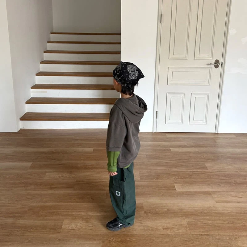Middle Name - Korean Children Fashion - #kidzfashiontrend - Big Pocket Cargo Pants - 4