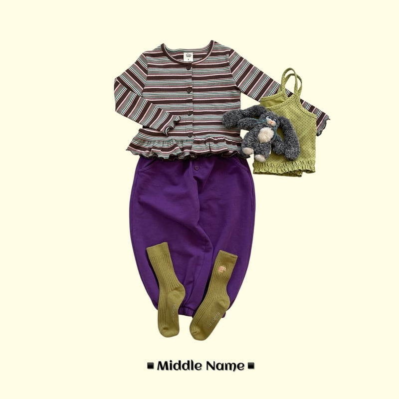 Middle Name - Korean Children Fashion - #childofig - Honey Frill Cardigan - 6