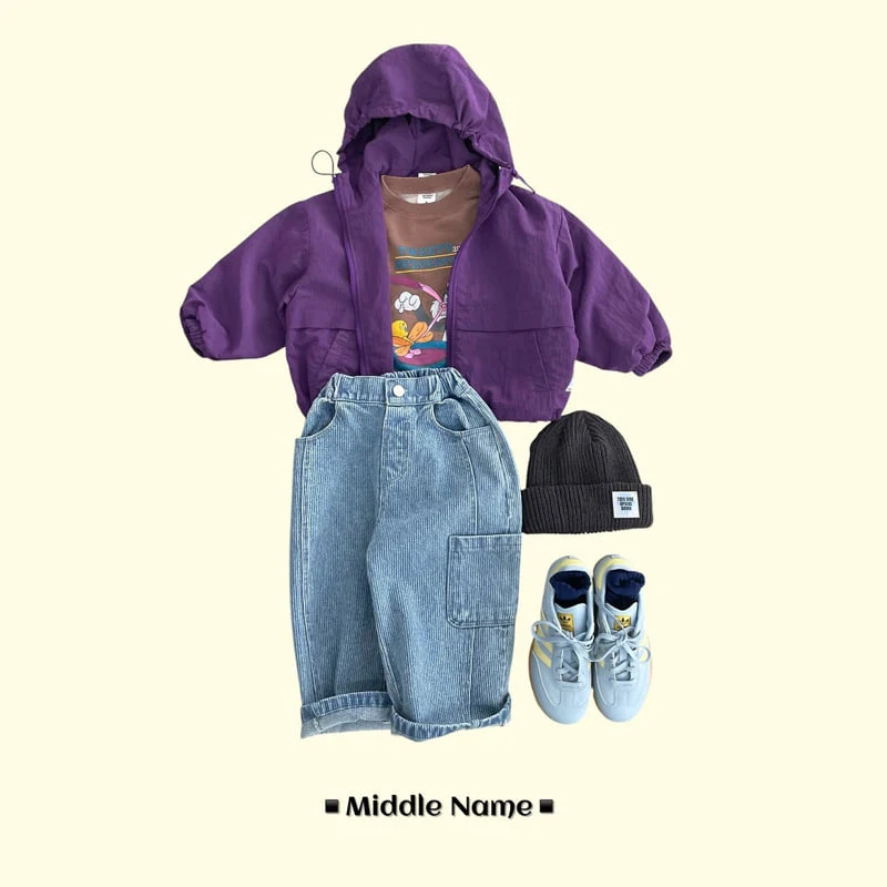Middle Name - Korean Children Fashion - #childofig - Mid Sweatshirts - 8