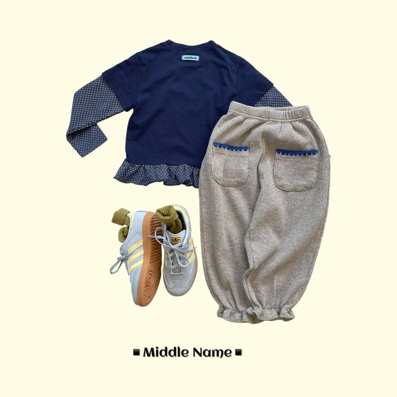 Middle Name - Korean Children Fashion - #childofig - Layered Frill Tee - 8