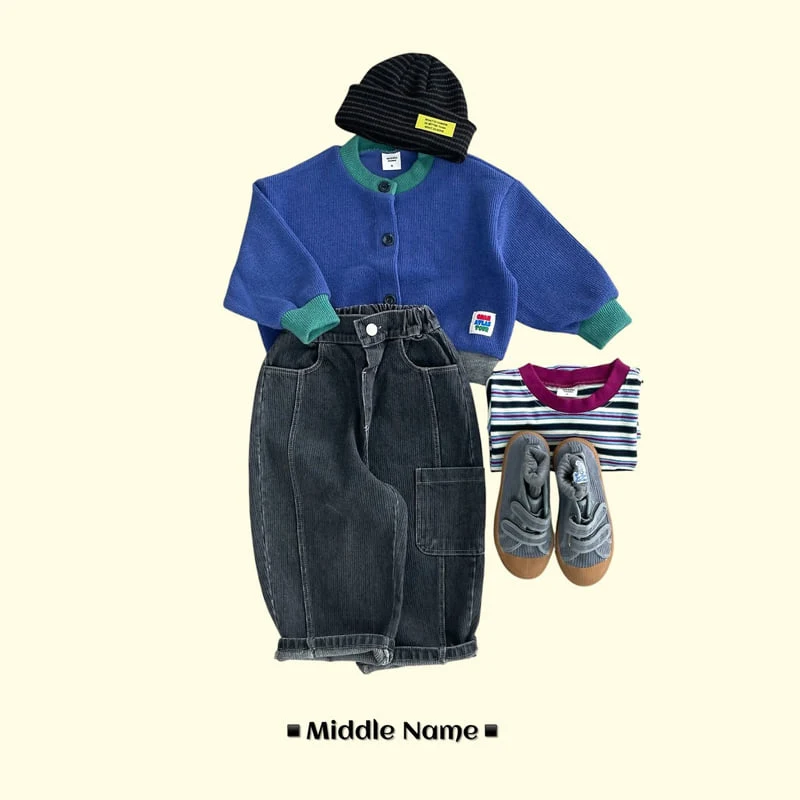 Middle Name - Korean Children Fashion - #childofig - Pocket Hip Denim Pants - 7