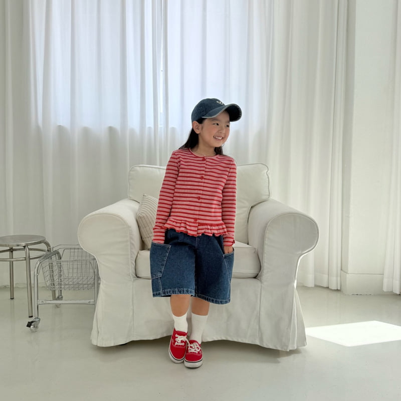 Middle Name - Korean Children Fashion - #childofig - Honey Frill Cardigan - 7