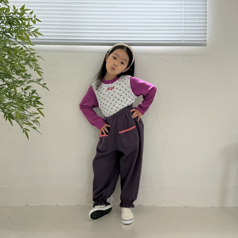 Middle Name - Korean Children Fashion - #childofig - Fine Rib Basic Tee - 9