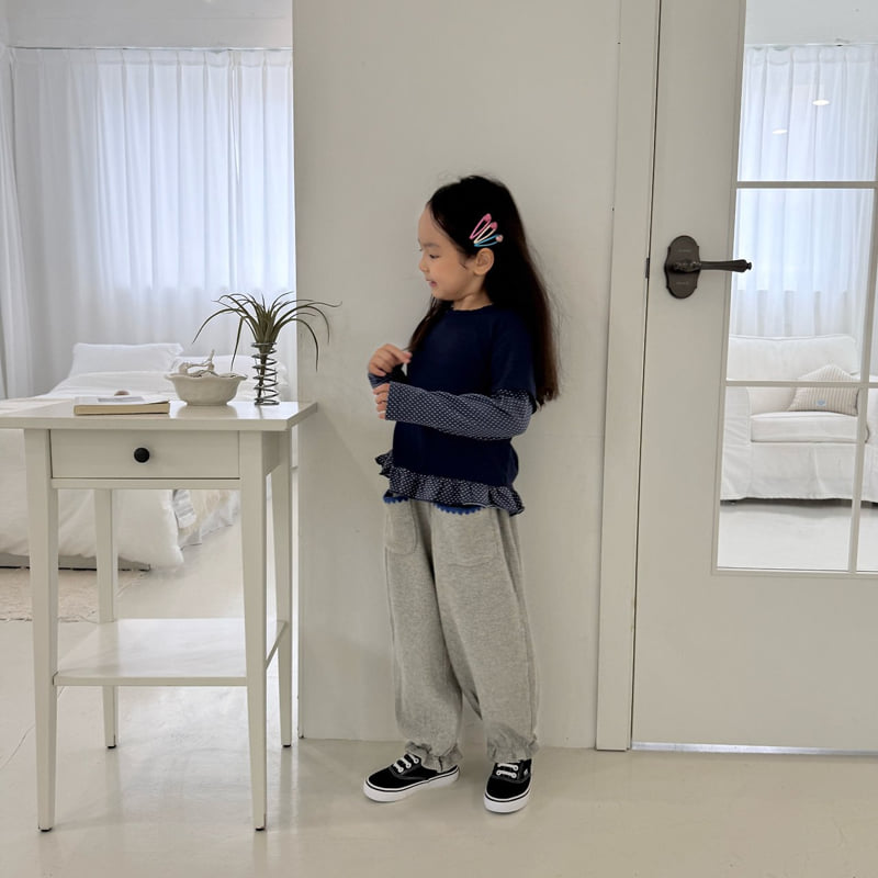 Middle Name - Korean Children Fashion - #childofig - Layered Frill Tee - 9