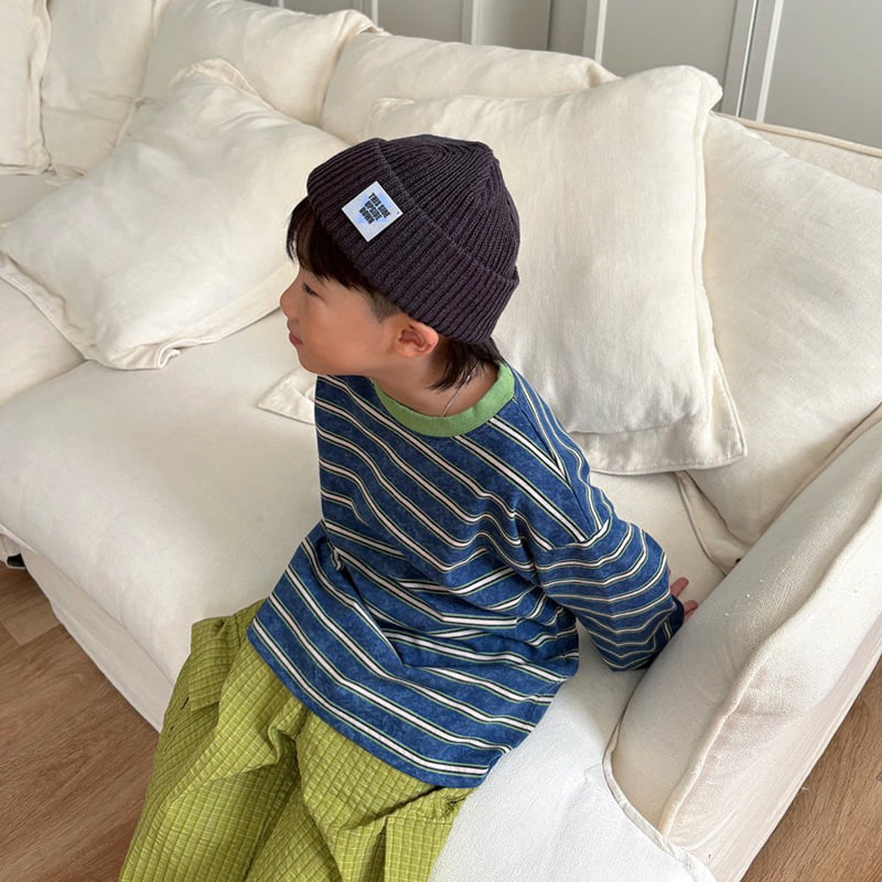 Middle Name - Korean Children Fashion - #childofig - Cargo Embossed Check Pants - 6