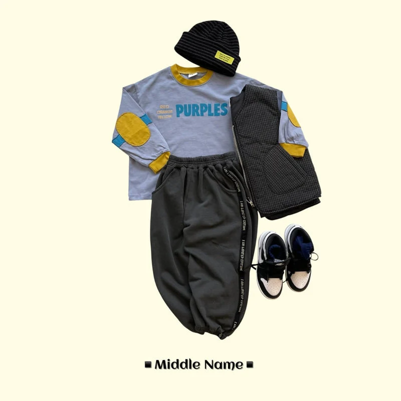 Middle Name - Korean Children Fashion - #childrensboutique - Vintage Patch Tee - 6