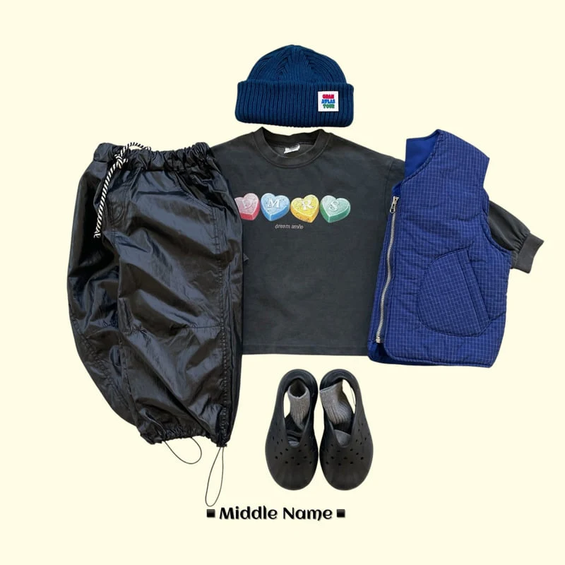 Middle Name - Korean Children Fashion - #childrensboutique - Pigment Heart Tee - 6