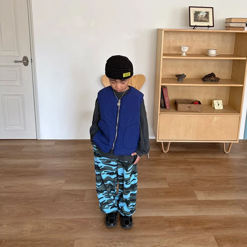 Middle Name - Korean Children Fashion - #childrensboutique - Camo Jogger Pants - 7