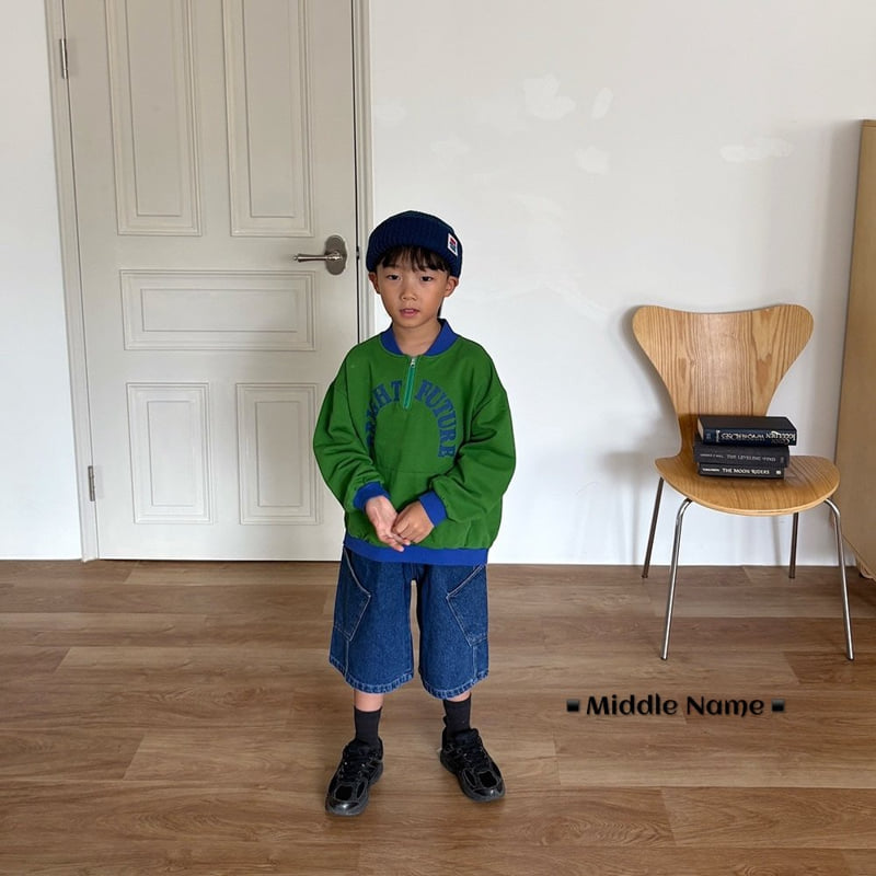 Middle Name - Korean Children Fashion - #childrensboutique - Colorblock Anorak Sweatshirt - 3
