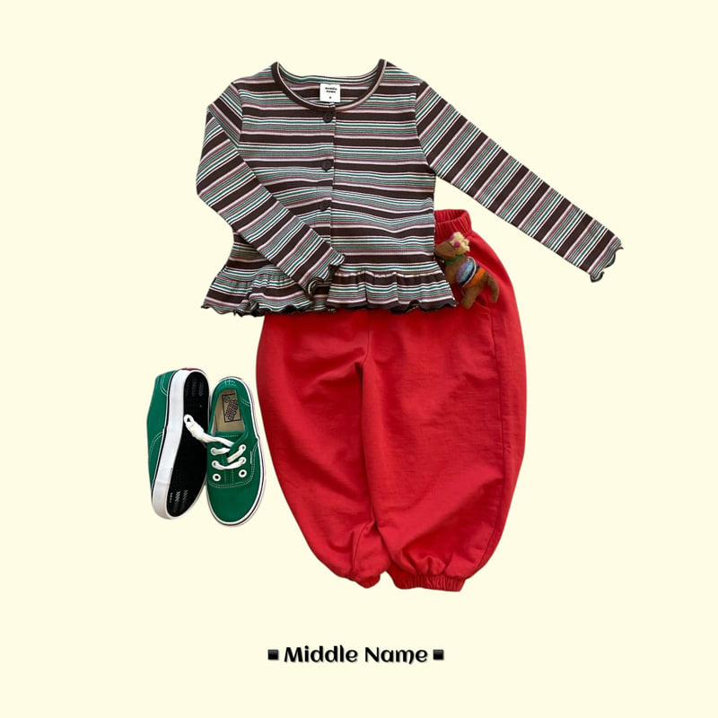 Middle Name - Korean Children Fashion - #designkidswear - Honey Frill Cardigan - 8