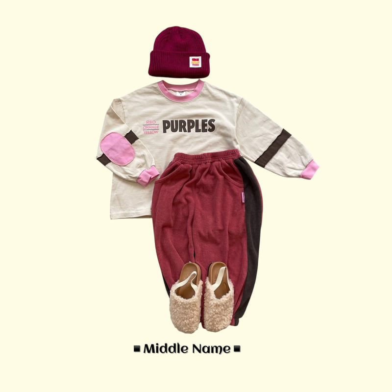 Middle Name - Korean Children Fashion - #designkidswear - Vintage Patch Tee - 7