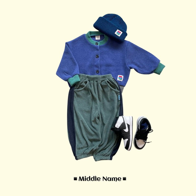 Middle Name - Korean Children Fashion - #designkidswear - Terry Colored Joger Pants - 12
