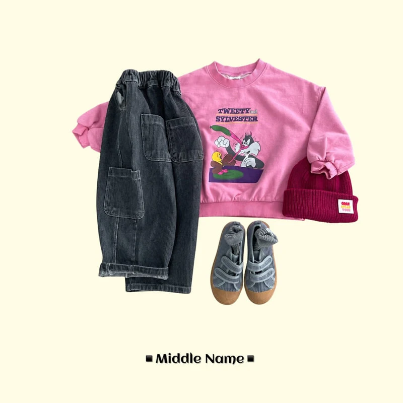 Middle Name - Korean Children Fashion - #designkidswear - Mid Sweatshirts - 10