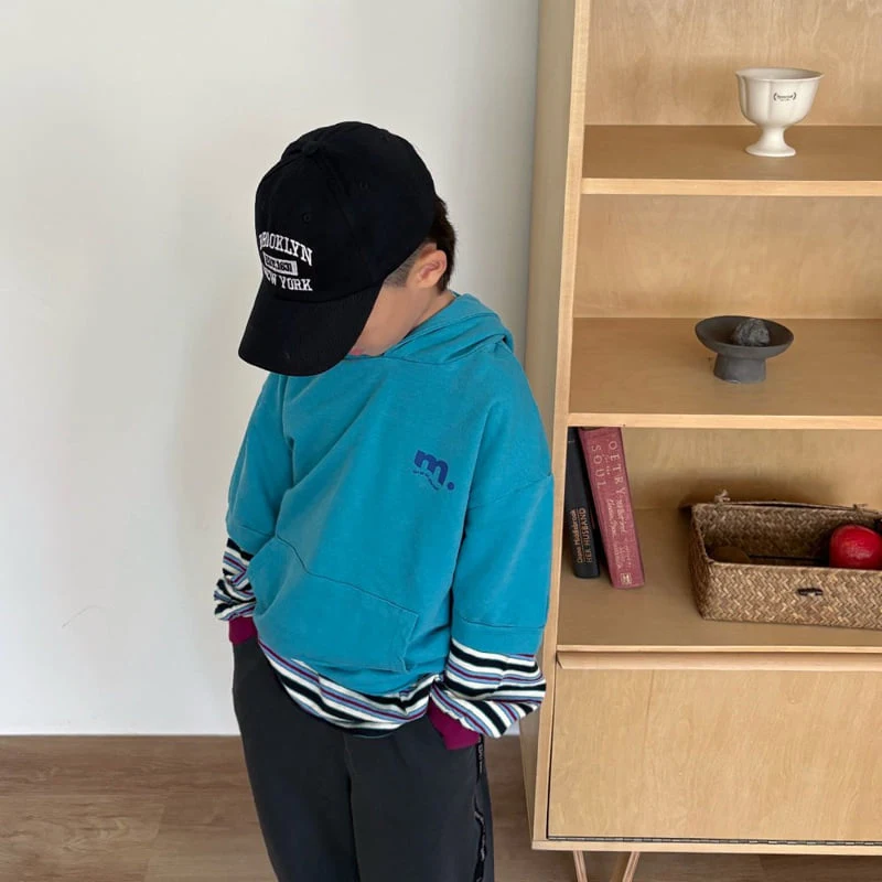 Middle Name - Korean Children Fashion - #designkidswear - Layered Hooded Tee - 7