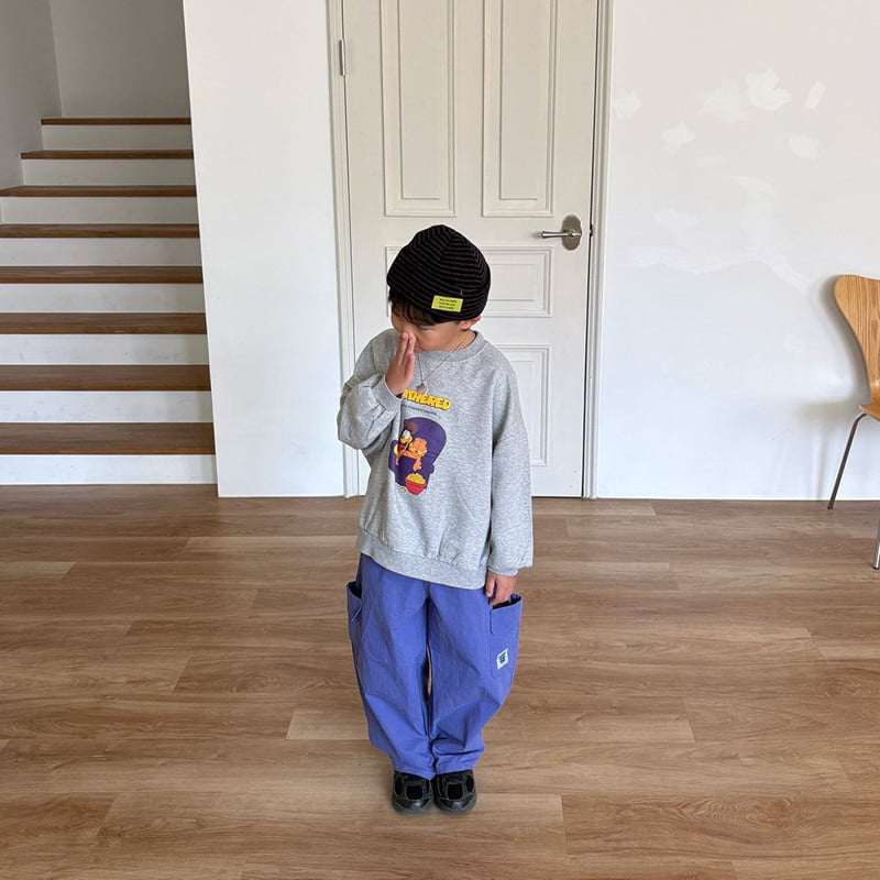 Middle Name - Korean Children Fashion - #designkidswear - Ga Pigment Sweatshirt - 5