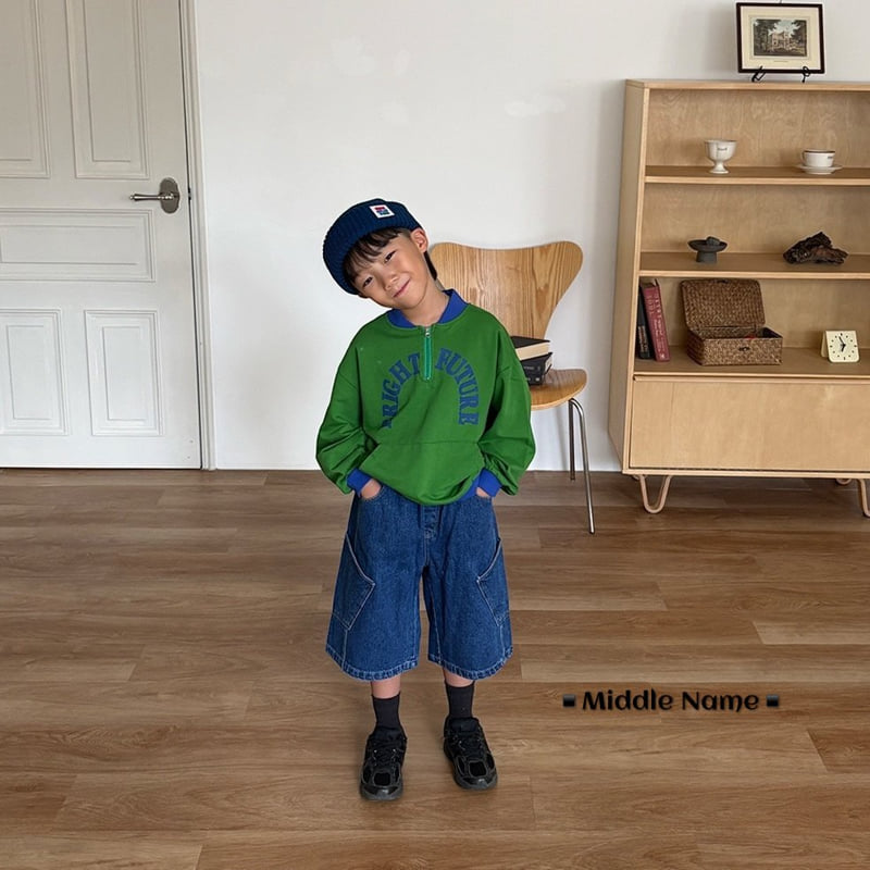 Middle Name - Korean Children Fashion - #childrensboutique - Colorblock Anorak Sweatshirt - 4