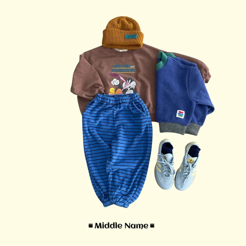 Middle Name - Korean Children Fashion - #discoveringself - Mid Sweatshirts - 11