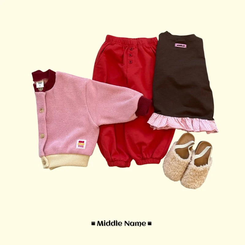 Middle Name - Korean Children Fashion - #discoveringself - Layered Frill Tee - 12