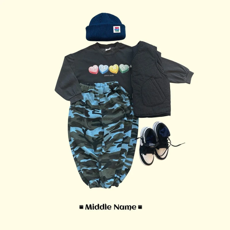 Middle Name - Korean Children Fashion - #discoveringself - Pigment Heart Tee - 8