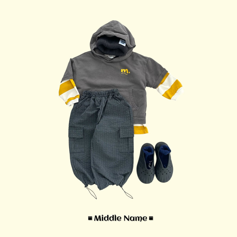 Middle Name - Korean Children Fashion - #discoveringself - Cargo Embo Check Pants - 7