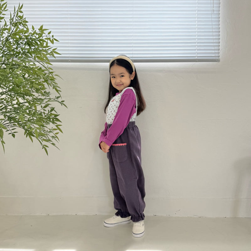 Middle Name - Korean Children Fashion - #discoveringself - Waffle Layered Sleeveless - 10