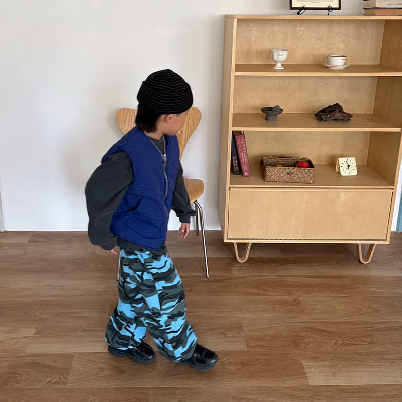 Middle Name - Korean Children Fashion - #discoveringself - Camo Jogger Pants - 9