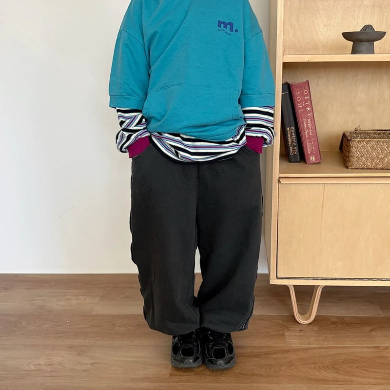Middle Name - Korean Children Fashion - #discoveringself - Layered Hooded Tee - 8