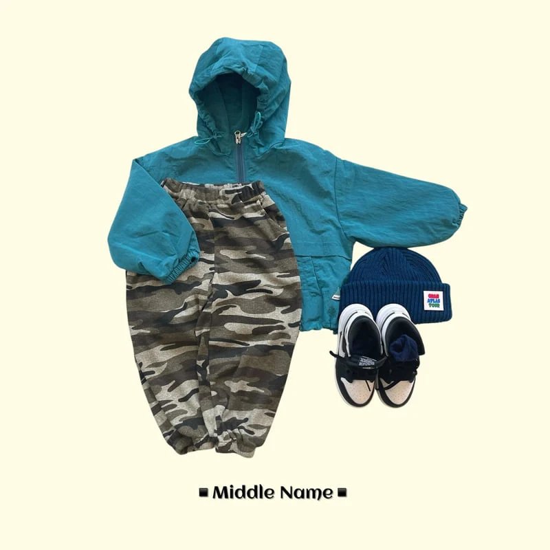 Middle Name - Korean Children Fashion - #discoveringself - Camo Jogger Pants - 4