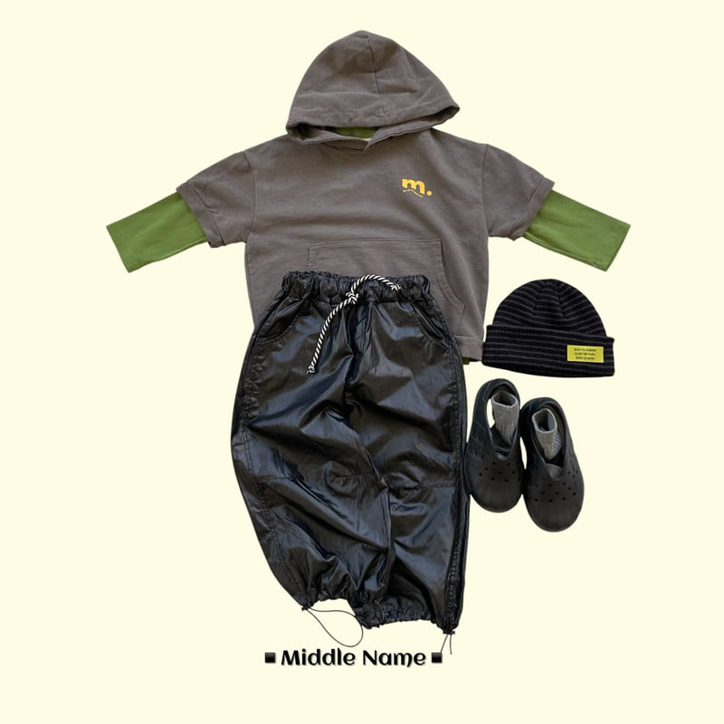 Middle Name - Korean Children Fashion - #fashionkids - Small Rib Basic Tee - 10