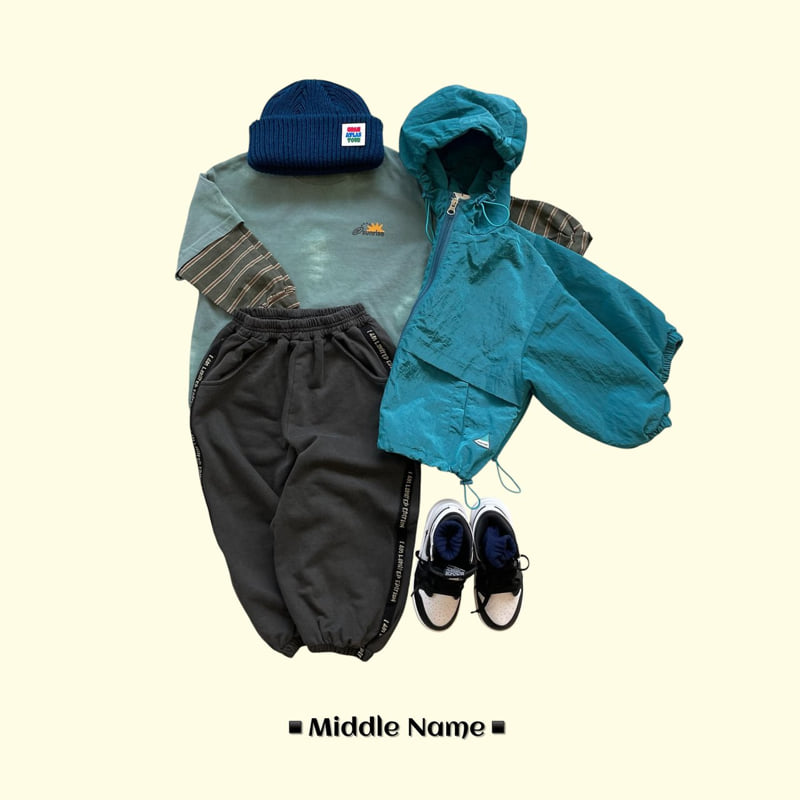 Middle Name - Korean Children Fashion - #fashionkids - Water Pigment Layered Tee - 8