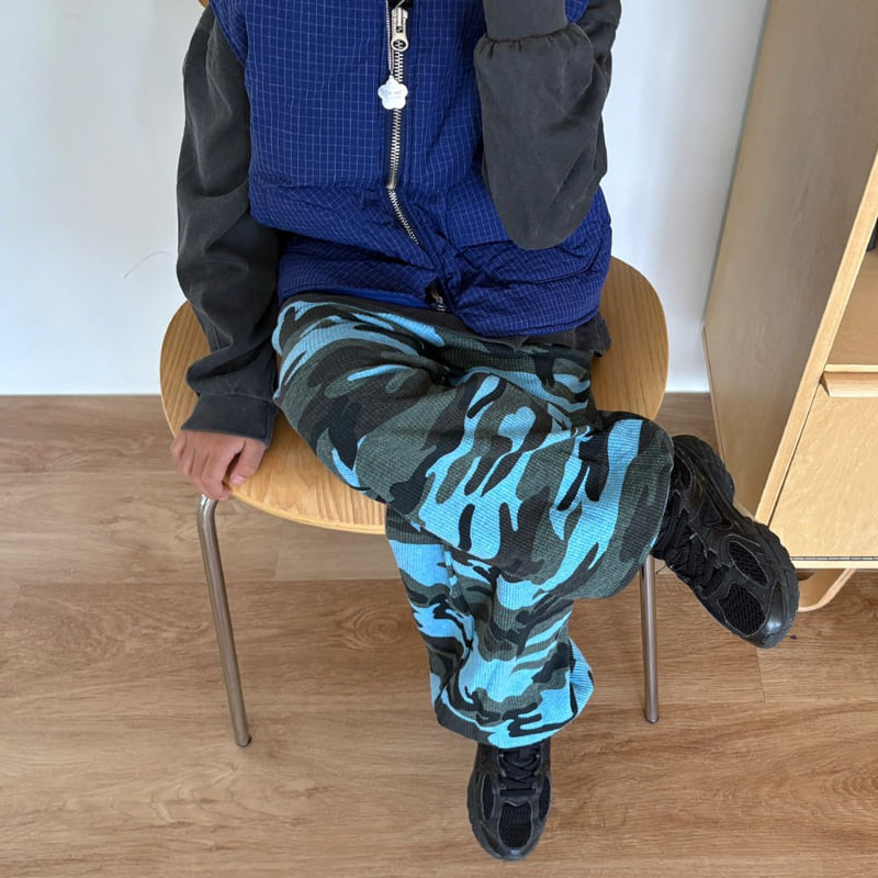 Middle Name - Korean Children Fashion - #fashionkids - Camo Jogger Pants - 10