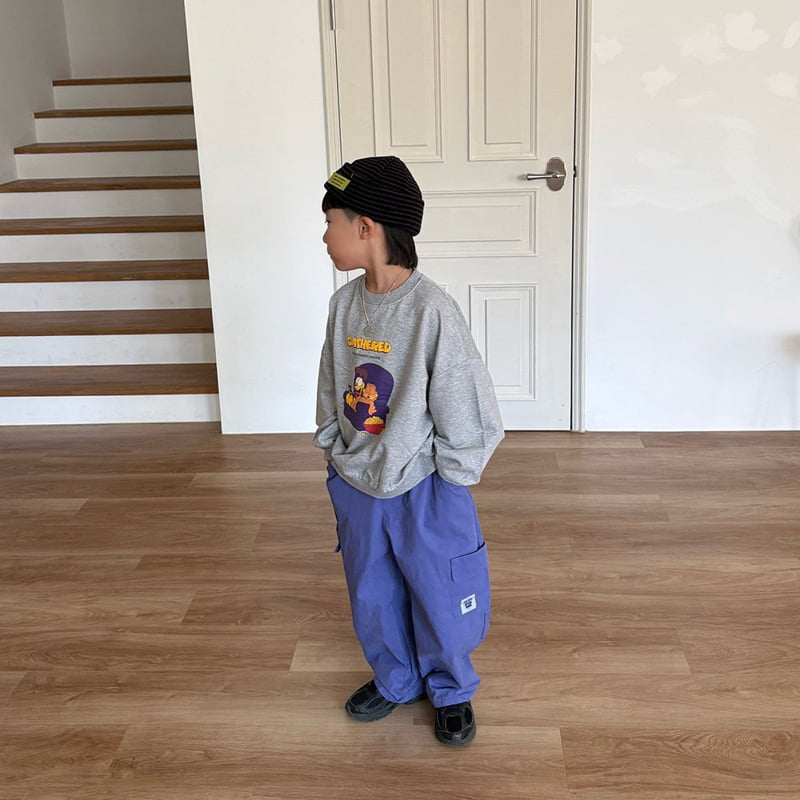 Middle Name - Korean Children Fashion - #fashionkids - Ga Pigment Sweatshirt - 7