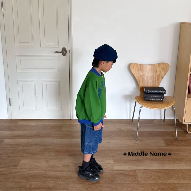 Middle Name - Korean Children Fashion - #fashionkids - Colorblock Anorak Sweatshirt - 6