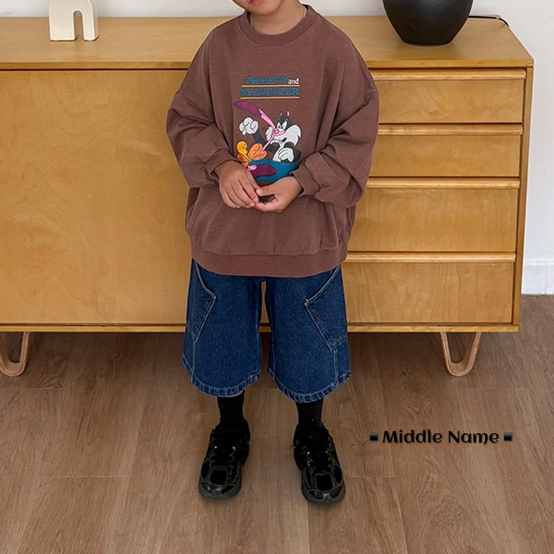 Middle Name - Korean Children Fashion - #fashionkids - Pigment Tweet Sweatshirt - 5