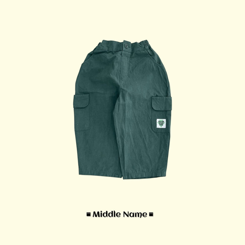 Middle Name - Korean Children Fashion - #kidsshorts - Big Pocket Cargo Pants - 2