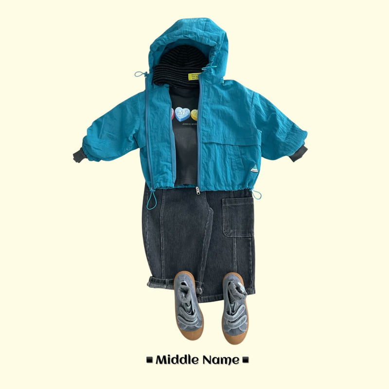 Middle Name - Korean Children Fashion - #kidsshorts - Pigment Heart Tee - 10