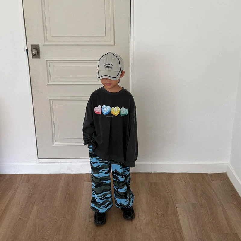 Middle Name - Korean Children Fashion - #kidsshorts - Camo Jogger Pants - 11