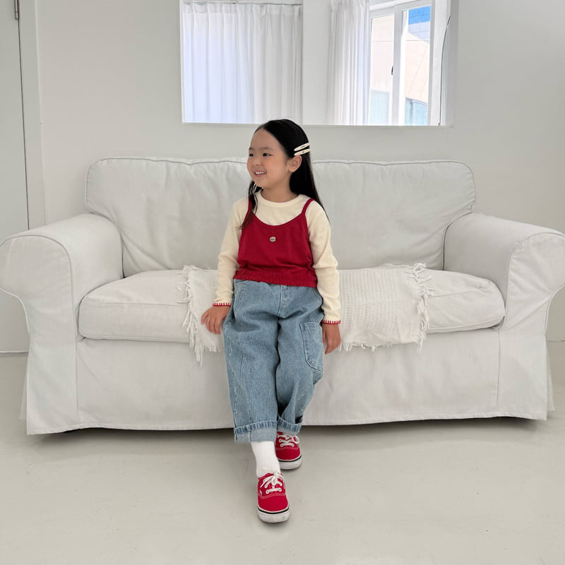 Middle Name - Korean Children Fashion - #kidsshorts - Kitch Mello Tee - 5